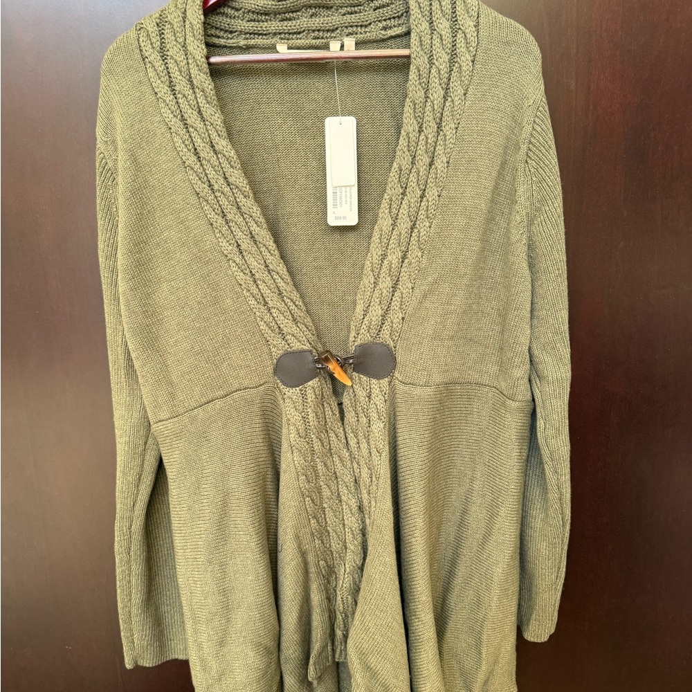 Olive Green Women's Sweater
